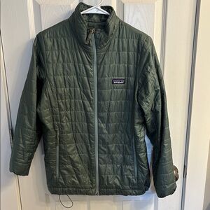 Patagonia Women's Olive Puffer Jacket